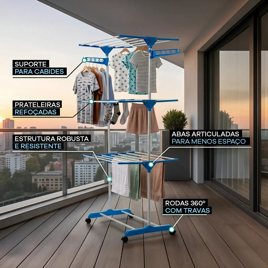 Tower Varal 3 Andares