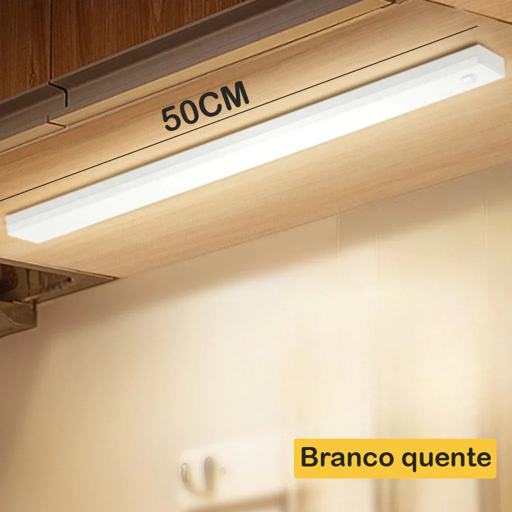 Luminária Inteligente Ultra LED com Sensor de Movimento sem Fio e Recarregável [COMPRE 1 LEVE 2]